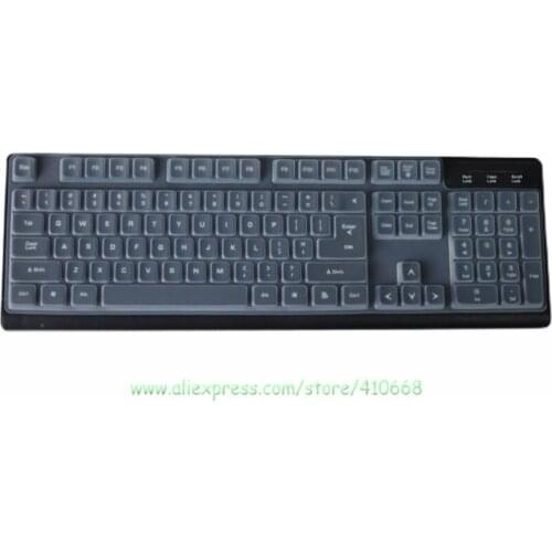 For Logitech K845 Transparent Waterproof Silicone K 845 Mechanical Keyboard Cover US Computer Key Wireless Skin Protector