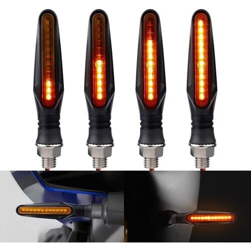 LED Turn Signals lamp Indicator Motorcycle Sequential Arrow Amber Turn Signals Light Motorcycle Light For Honda for Yamaha