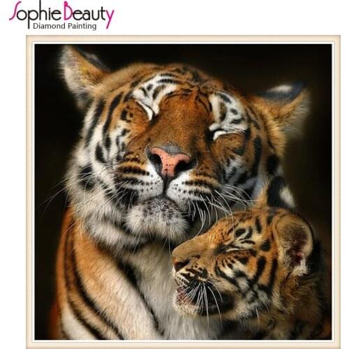 Top Fashion Handcraft Embroidery Beaded Diy Diamond Painting Mosaic Kit Picture Pattern Cross Stitch Full Rhinestone King Beasts