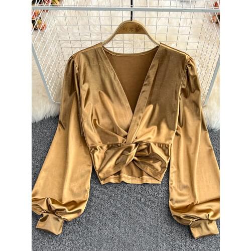 Атласные блузки Youe China At AliExpress