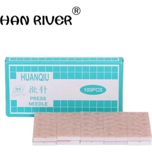 100pcs/box High Quality Acupuncture Needles Disposable Acupuncture Press Needles For Ears Skin 0.25*1.3mm