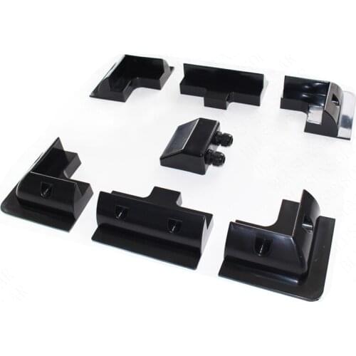 5 Set /Lot Biard Solar PV Panel Corner Mounting Brackets In Black For Solar Panel ( 7 PCS)