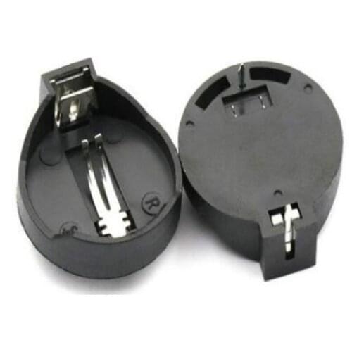 5PCS CR2032 CR2025 round Button Coin Cell Battery Socket Holder Case Cover 3V battery Storage Box