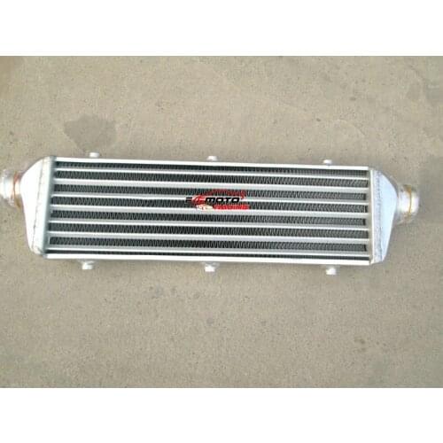 Front Mount Aluminum Intercooler In/outlet Delta Fin Design 450x180x50 mm 2.2"