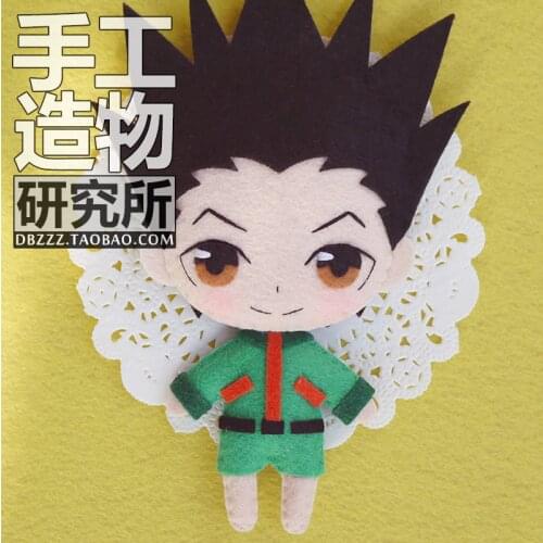 Anime Hunter x Hunter Handmade Toy DIY Bag Hanging Plush Doll Cosplay Gifts New