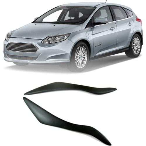 Car Headlight Lips Brows Sticker Lamp Eyebrows for Ford Focus MK3 2012 2013 2014 Exterior Decoration Accessories