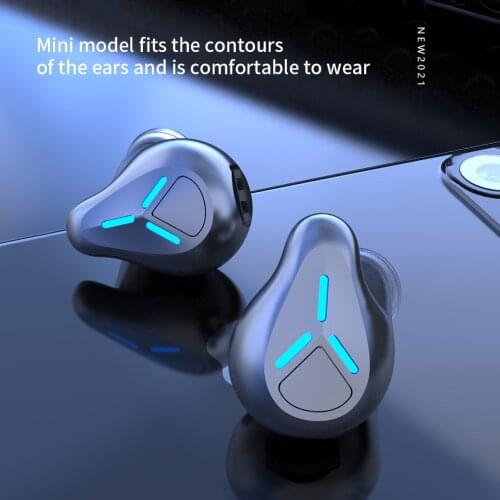 TWS Bluetooth5.1 Wireless Headset In-ear Sports Headphones HD Call Long Battery Life 9D Stereo Earphone Earbuds For IOS Andriod