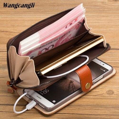 Brand Genuine Leather phone case for iPhone 7 Handmade custom flip phone case for iPhone 6 6s plus 7 7plus 8 8plus x