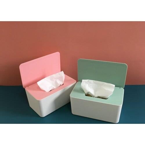 Tissue Boxes коробка для салфеток Living Room Desktop Is Sealed And Stored Household Dust Proof Paper Towel Boxes With Cover