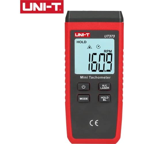 UNI-T Digital Non-contact Tachometer UT373 Up to 99999 Display Overload Diaplay"OL" Singal Trigger/Laser-on Indication
