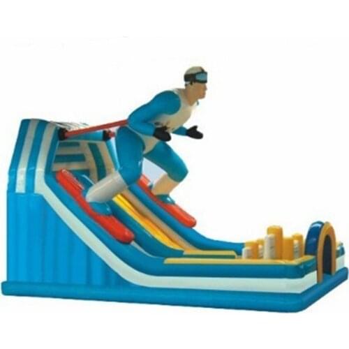 Double lane inflatable slide Hot Selling Factory Directly Supply Outdoor Inflatable Slide For Adults