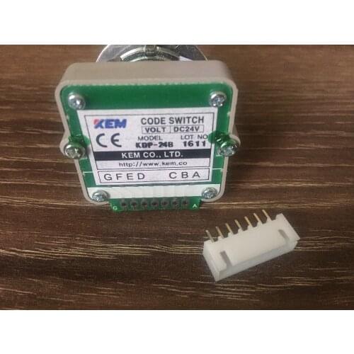 KDP-24B Rotary switches band switch KEM Digital feed override switch Spindle override CNC panel knob switch