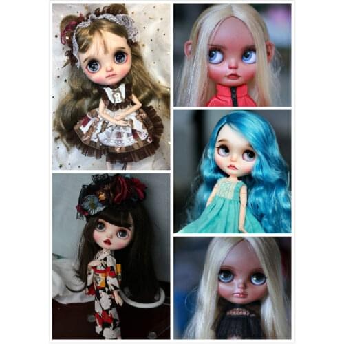 Customization doll DIY joint body blyth doll For Girls 20200220