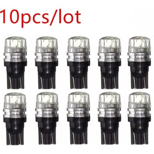 10pcs/lot Super Bright DC12V 194 168 LED COB Interior Side Marker Lamp Wedge Light Bulb 1.5W Support Dropshipping