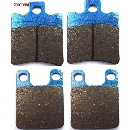 Sintered Brake Pad Set for ATK ATK 560 ATK560 1987 1988 Front Rear 88 87