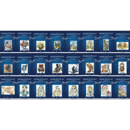 14/16/18/27/28 Top Quality beautiful counted cross stitch kit home for the holidays Christmas door tree gift dim 70-08961