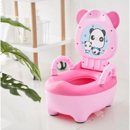 Portable Childrens Pot For Kids Baby Boy Potty Training Seat Infant Road PotComfortable Toilet Seats Cartoon Cute Pots