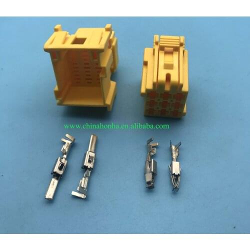 TE connector 1-967626-1 8-968971-1 Connector Housing, Receptacle, 9 Ways, 5 mm, AMP MCP 2.8 Series Socket Contacts