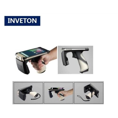 Android 6.0 system mobile handheld uhf rifd reader wifi 1D/2D Bar code with free tags sample for students attendence system