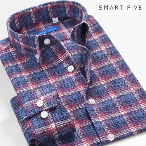 Mens Flannel Shirts Smart Five China