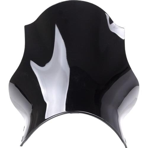 Motorcycle ABS Windscreen Windshield Wind Deflectors Screen Windproof Double w/ Bolts For Honda CB 400SF CB400SF Universal