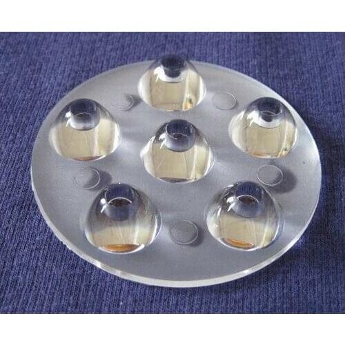 V#7030-6P High quality LED Optical Lens, Diameter: 69.4mm, PMMA materials, Degree: 30, Clean surface