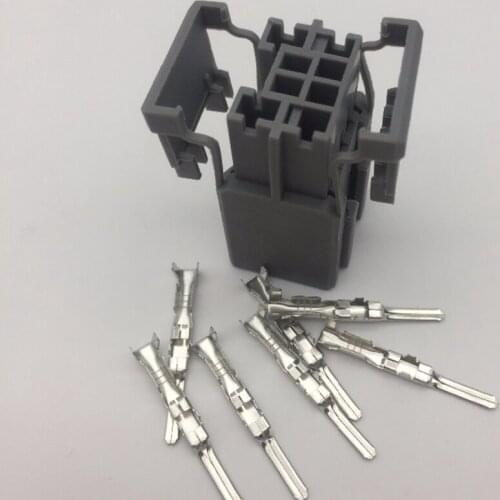 10pcs/lot 6 Pin/Way Wire Harness Male Unsealed Automotive Electrical Connector Plug For Sumitomo 6098-0246