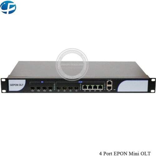 Best Quality 1G 4 Port EPON Mini OLT Custom LOGO, Suitable For Hua Wei, ZTE, Fibehome ONU ONT