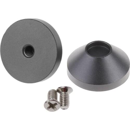 2Pcs Mechanical Keyboard Feet Anodized Aluminum Feet Metal Case With Screws P82A