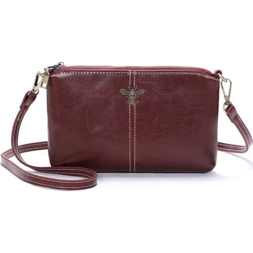 2021 hand bag, womens bag, new fashion leather, soft leather, versatile One Shoulder Messenger Bag