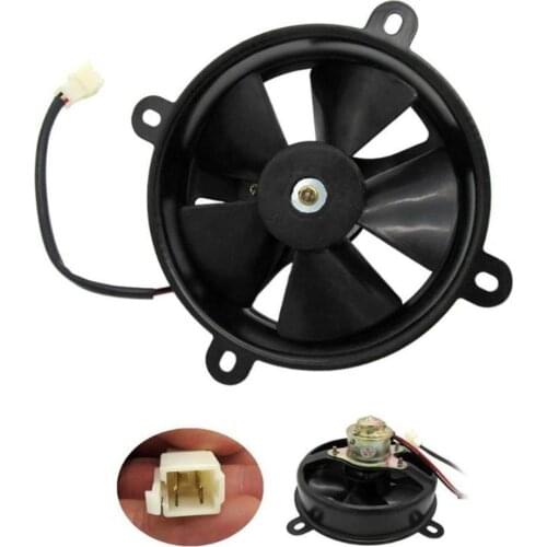 6 Inch Radiator Thermo Electric Cooling Fan 150C 200Cc Quad Dirt Bike Atv Buggy Cooling Fan High Quality
