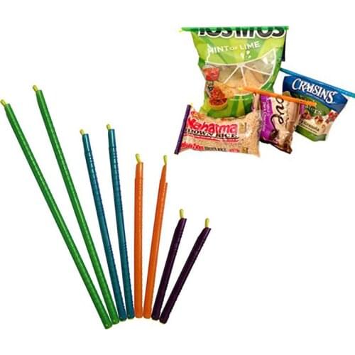 8pcs Anylock gripstick Seal Stick Storage Chips Bag Fresh Food Snack Grip Kitchen Sealing Clips Coffee Bag Clips Sealer