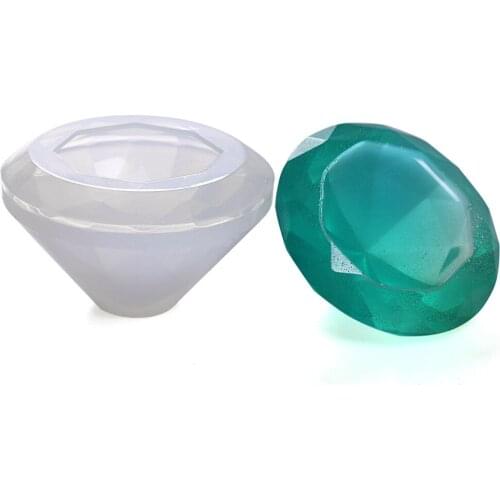 Diamond Shape Silicone Mold Mould Resin Pendant Jewelry Making Mold DIY Craft Tool H198