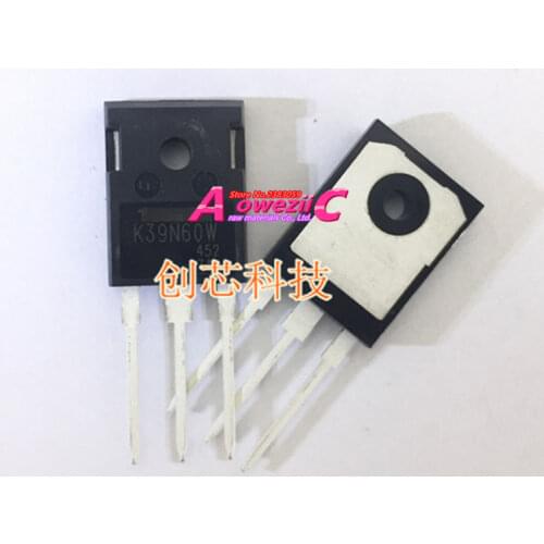 Aoweziic 2018+ 100% new imported original K39N60W TK39N60W TK39N60W5 TO247 MOS field effect tube 600V 39A