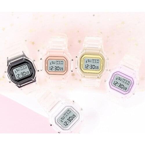 New Stylish Womens Watches Girls Watchband Analog Electronic LED Digital Clock Lady WristWatch reloj mujer relogio feminino