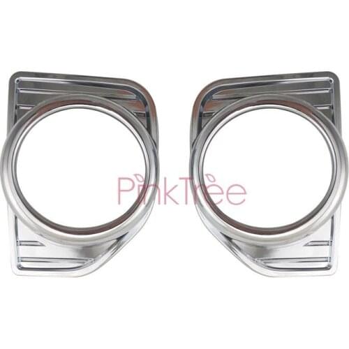 For Toyota Hiace 2016 Chrome Front Fog Light Cover Fog Lamps Trim Car Styling Accessories