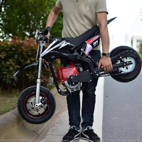 Two-wheeled Single-cylinder Fuel Mountain Single-drive Transportation Assists Beach Light And Small Gas Scooter