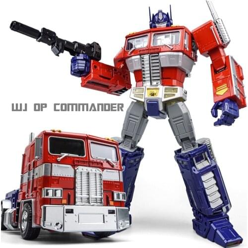 WJ Transformation Masterpiece G1 MPP10 MPP-10 OP Commander Trailer Truck Oversize Alloy Weijiang Action Figure Robot Toys