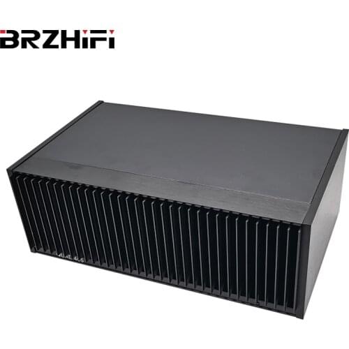 BRZHIFI Factory Price Clone Classic British Quad 405 Aluminum Power Amplifier Max Output 100W*2 Stereo Amplificador Audio Hifi