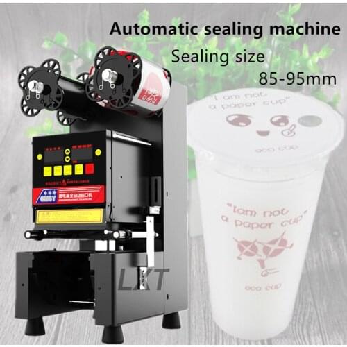 Commercial Milk Tea Sealing Machine Tea Shop Automatic Soy Milk Drinking Tea Cup Plastic Sealing Packing Machine