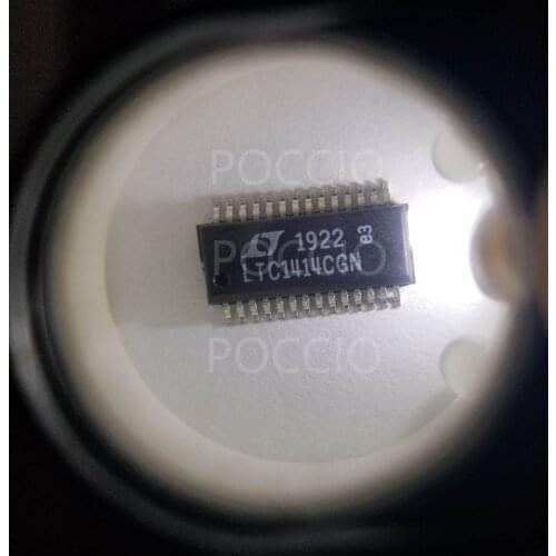 LTC1414CGN LTC1414IGN LTC1414 - 14-Bit, 2.2 Msps,Sampling A/D Converter