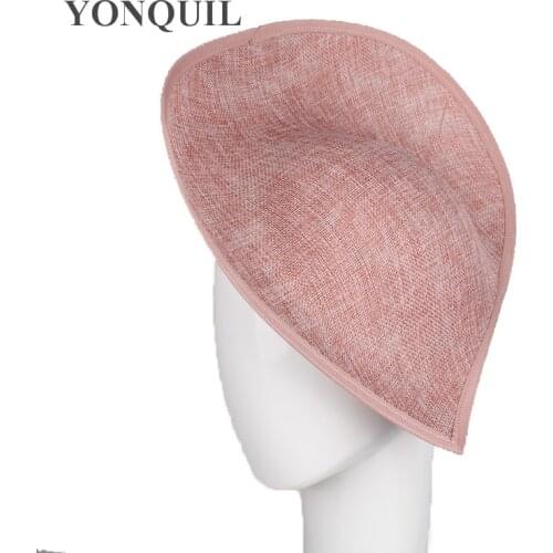 Pecah Or Multiple Colors 30 CM Women Hair Fascinators Hats Bases For Church Derby Millinery Hats Hair Accessories 5PCS/Lot SYB05