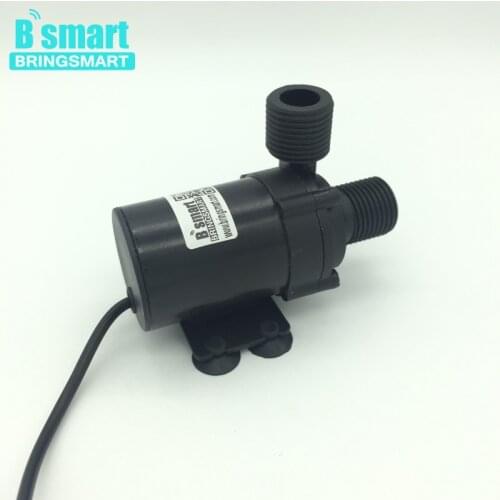 JT-600B Thread Mouth Booster Pump 12V 24V DC Brushless Water Pump 650L/H 3.3-4.1M Submersible Fountain Pump Mini Pump