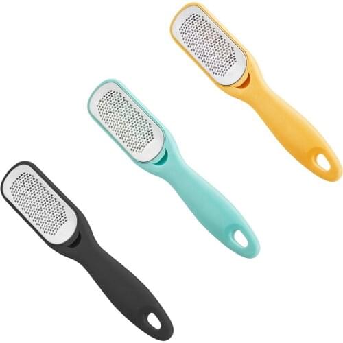 Portable Exfoliating Double-sided Feet File Foot Cleaner For Callus Removal Pedicure Knife Pedicure Tool