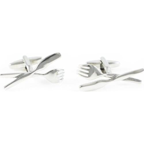 Fork And Knife Cuff Links Cutlery Tableware Cuff Links Fathers Day Gift Cuff Links Birthday Gifts Cuff Links