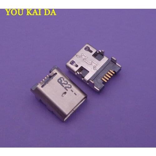 2pcs Micro USB Dock jack socket Connector repair Parts for Amazon Kindle Fire HD 6 tablet charging port plug replacement