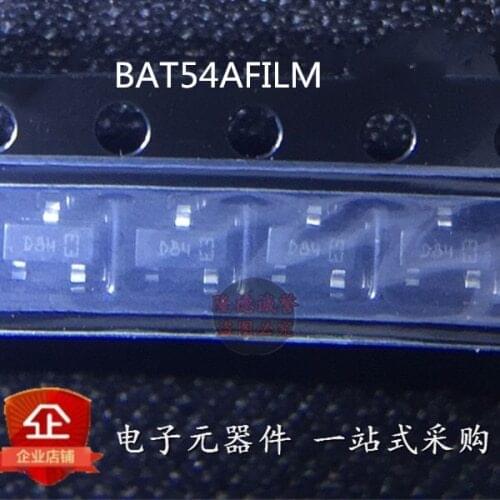 20PCS BAT54AFILM BAT54 D84 Brand new and original chip IC