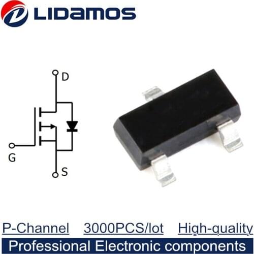 3000PCS FDN304P 304 FDN304PZ 04Z FDN308P FDN358P FDN360P FDN352AP 52AP MOSFET P-Channel SOT23 20V/30V High Quality