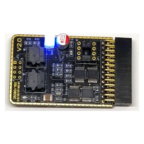 V2.0 Adapter for R270 R280 CAS4 Programmer Quality Erase Eprom M35080VP 160D0WT ST M35080 3/6 35080 V6/VP 080D0WQ 080DWT 160D0WT