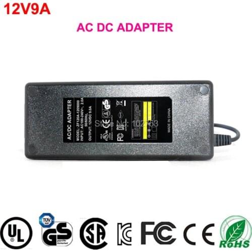 No PFC 108W switching power supply freeshipping 1pcs new desktop 12v 9a/13V 8A/18V 6A/19V 5.6A/24V 4.5A ac dc power adapter